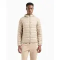 EA7 EA7til mænd. 8NPB24_PNGPZ Sammenklappelig beige dunjakke (3XL), Casual, Polyester