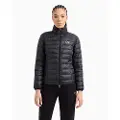 Emporio Armani EA7til kvinder. 7W000088_AF12477 Quiltet jakke i kerne-nylonblanding Lady sort (M), Casual, Polyester