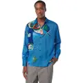 Scotch & Soda 180024 Relaxed Fit Skjorte Med Lange ærmer