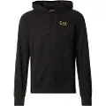 EA7 EA7til mænd. 7M000569_AF13512 Hættetrøje med lynlås i bomuld Logo Series sort (4XL), Casual, Sport, Multisport