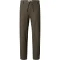Selected 172 Brody Slim Tapered Fit Linen Chinobukser