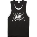 Puma Jaws Core Basketball Tank Men, Clothing, Black, XS