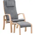 Venture Home - Grötö Lounge Chair - Grå - Lænestole - - Homeroom
