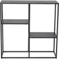 Venture Home - Aflastningsbord Staal 80x26 - Sort - Aflastningsborde & sideborde - - Homeroom