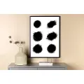 Venture Home - Plakat Dots - Hvid - Posters - - Homeroom