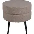 Venture Home - Siddepuf Pot - Beige - Fodskamler & puffer - - Homeroom
