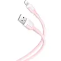 XO iPhonekabel - 1,0 m 2,1A Lyserød