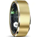 24hShop Smart Ring med sundhedsovervågning og træningstilstande Størrelse 8 - Guld R5