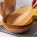 24hShop 50-pak bagepapir til AirFryer 16 cm - lille