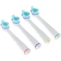 24hShop Tandbørstehoved Philips Sonicare HX2012SF kompatible - 4-Pak