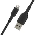 Belkin Lightning To Usb-a Cable Braided 2m. Sort