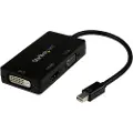 StarTech.com Adapter 0.15m. Mini Displayport Dvi-d + Vga (d-sub) + Hdmi Sort