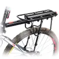 24hShop Kraftig Bagagebærer Cykel - 25kg maxvægt