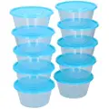 24hShop Madkasse 650 ml Plast - 10-pak