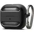 Spigen Rugged Armor - matte black - Samsung Galaxy Buds 3 Pro/3