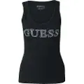 GUESS Embellished Logo ærmeløs T-shirt