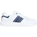 Pepe Jeans Pepe Jeanstil mænd. PMS00043 Eaton Classic lædersko hvid (40), Fast, Blonder, Casual