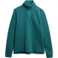 Superdry Cotton Classic Pique Henley Sweatshirt