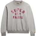 Superdry Embellished Varsity Loose Sweatshirt