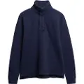 Superdry Cotton Classic Pique Henley Sweatshirt