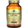 Solgar - Resveratrol 250 mg med Rødvinsekstrakt, 60 kapsler