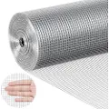 Vevor Hardware-dug, 1/4 tomme 36 tommer x 100 fod 23 gauge, varmgalvaniseret trådnetrulle, hønsenethegn, trådnet til kaninbure, have, små gnavere