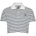 Tommy Hilfiger Dw0dw21363 Crop Kortærmet Polo