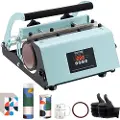 Vevor Tumbler Heat Press Machine 11-30oz Kruspresse Sublimation Tumblers Grøn