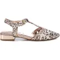 Carmela Carmelatil kvinder. 16218402-NUDE Ballerinaer i læder 162184 nude (38), 1-3 cm, Spænder, Casual, Hudfarvet