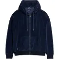 Superdry Velour Sweatshirt Med Lynlås