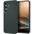 Spigen Samsung Galaxy S25 Spigen Liquid Air TPU Cover - Mørkegrøn