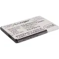 24hShop Batteri til trådløs telefon til Panasonic KX-PRX110, KX-PRX110GW, KX-PRX120 og andre.