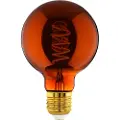 Eglo LED pære G95 Spiral 4W/622 30 lumen kobber dæmpbar E27