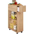 VCM - Niche trolley Tusal With Drawer - Beige - Hylder & opbevaring - - Homeroom