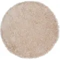 Venture Home - Tæppe Noel i polyester Ø 200 - Brun - Luv- & ryatæpper - - Homeroom