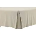 Venture Home - Kimmy Bed Skirt - Beige - Sengekapper - - Homeroom