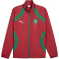 Puma Morocco Pre-match Woven Jacket Men, Clothing, Intense Red/Archive Green, XL