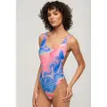 Superdry Print Scoop Back Badetøj