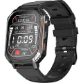 24hShop Riversong Smartwatch Motive 8S med 1,83" TFT-skærm og IP68 - Grå