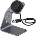 24hShop Oplader med stativ til Venu3 / Venu3S / Vivoactive 5