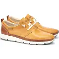 Pikolinos Pikolinostil mænd. M4A-4266C1 Brune Fuencarral-sneakers i læder (40), Fast, Blonder, Casual