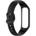 24hShop Silikonearmbånd til Samsung Galaxy Fit2 - Svart