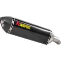 Akrapovic Line Carbon Gsx-s 750 17-18 Ref:s-s7so2-hrc Ikke-homologeret Slip-on Lyddæmper