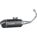 Akrapovic Scooter-Line i titan, carbon og rustfrit stål