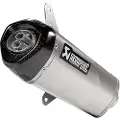 Akrapovic Line Stainless Steel/carbon Fiber Gts300/sei Giorni/hpe 08-20 Ref:s-ve3so9-hrss Ikke-homologeret Slip-on Lyddæmper
