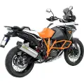 Arrow Maxi Race-tech Aluminium With Carbon End Cap Ktm 1050/1090/1190/1290 Adventure Homologeret Lyddæmper