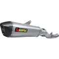 Akrapovic Line Titanium&carbon Gtr 1400 Ref:s-k14so5-hzaat Ikke-homologeret Slip-on Lyddæmper