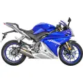 Akrapovic Racing Titanium&carbon Yzf-r125 14-18 Ref:s-y125r4-hrt Ikke-homologeret Fuldt Linjesystem