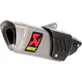 Akrapovic Line Titanium Mt-10/fz-10 16-18 Ref:s-y10so15-hapt Ikke-homologeret Slip-on Lyddæmper
