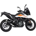 SHARK EXHAUST Src 4 Endelyddæmper SORT ELLER CARBON